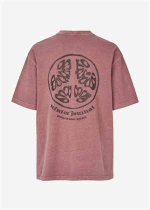 Sajournal tee 15489 Rose Peace Samsøe 